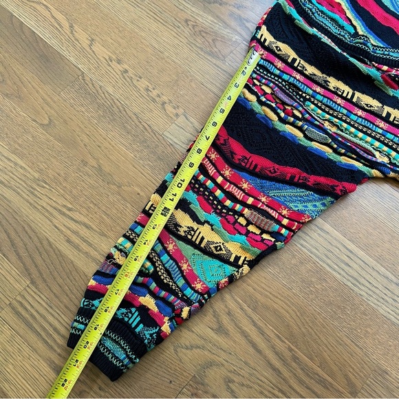 Vintage Carlo Alberto Australia Coogi Style Cardigan Sweater Size Small 80's - Picture 16 of 16